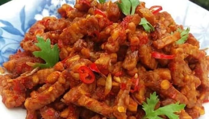 Resep Orek Tempe Basah